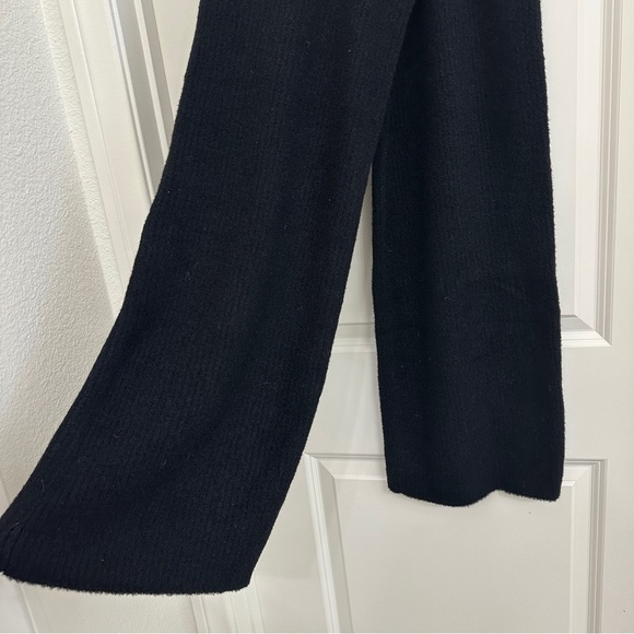 NWT Black ALO Snuggle Up Sweater High-Waist Wide Leg Pant Size XS (2-4) - Picture 6 of 10